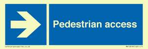 Pedestrian access